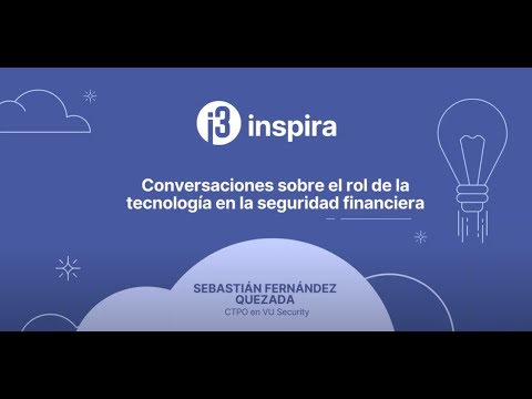 Sebastián Fernández Quezada en i3 inspira hablando sobre ciberseguridad