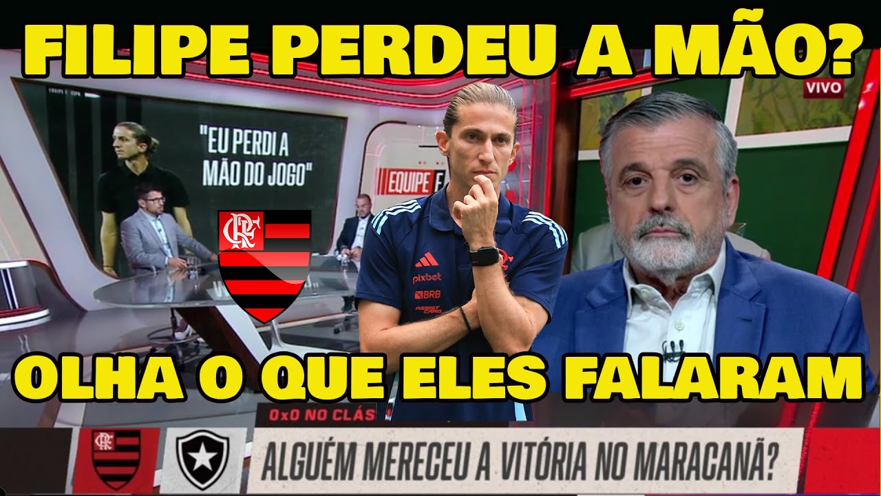 PASCOAL E ZÉ ELIAS MANDARAM A REAL SOBRE O MOMENTO DO FLAMENGO DE FILIPE LUÍS!
