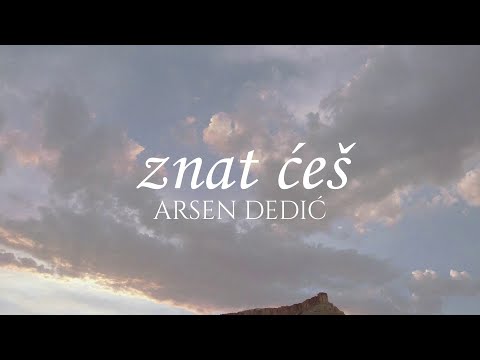 Arsen Dedić - Znat ćeš (Official lyrics video)