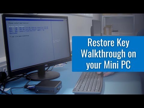 Step By Step Restore Key Walkthrough for your Mini PC