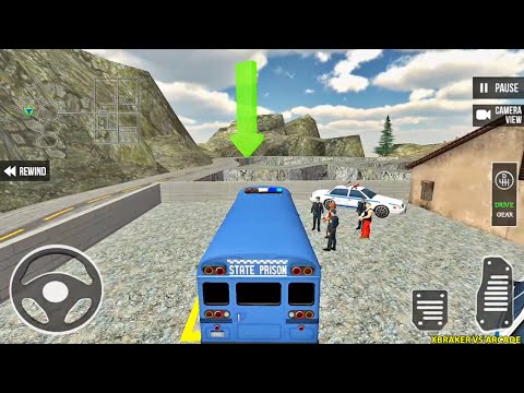 Offroad Police Bus Driver: Prisoners Transport - Android GamePlay 3D