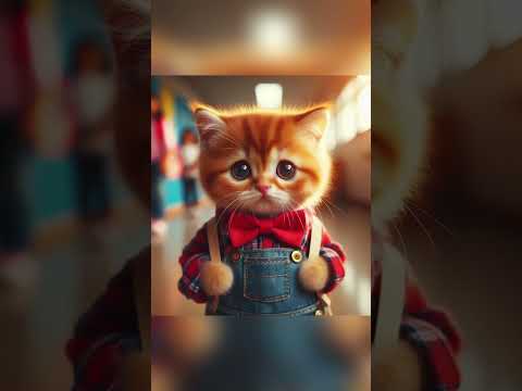 Meow Meow has a bully... #meow #cat #funny #animals #cats #kitten  #unstoppable