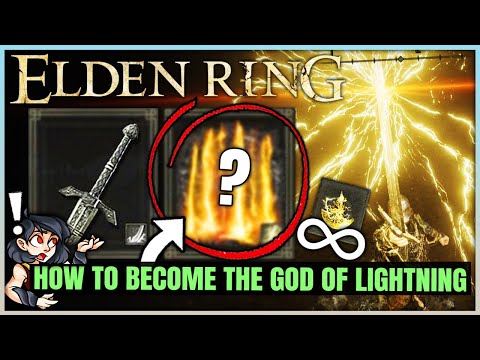 This Lightning Weapon Has an INSANE Secret Attack - OP Thunderbolt Greatsword Build - Elden Ring!