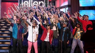 Ellen&#39;s Favorite Moments: Mark Ronson and Bruno Mars Perform &#39;Uptown Funk&#39;