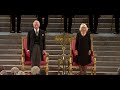 God Save The King Sung By Members Of Parliament In Westminster Hall