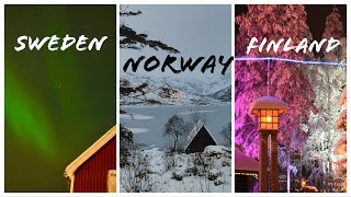 preview picture of video 'Norway-Sweden-Finland | VLOG | Winter road trip | In every nook and corner'