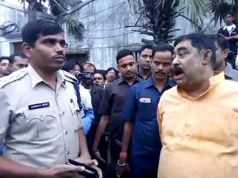 Anubrata mandal Threatens DSP at Bolpur