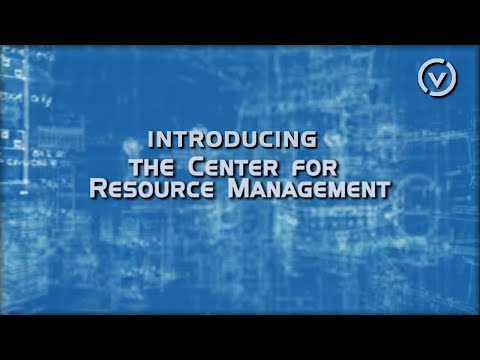 Introducing The Center for Resource Management