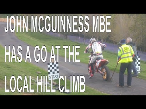 JOHN MCGUINNESS MBE AT BARBON HILL CLIMB 2019 KTM 450 PRE TT RACE 2019 WARM UP