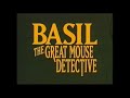 The Great Mouse Detective 1986 Walt Disney Home Video 1992 UK VHS Promo NOW AVAILABLE
