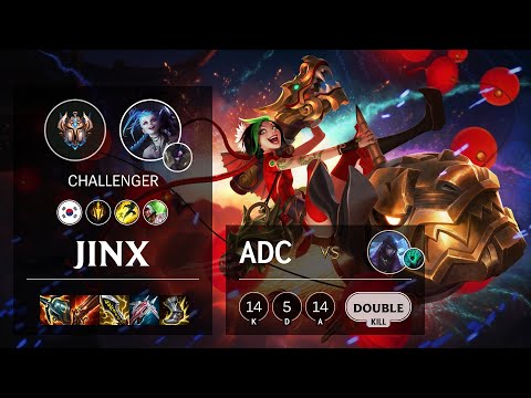 Jinx ADC vs Aphelios - KR Challenger Patch 11.5