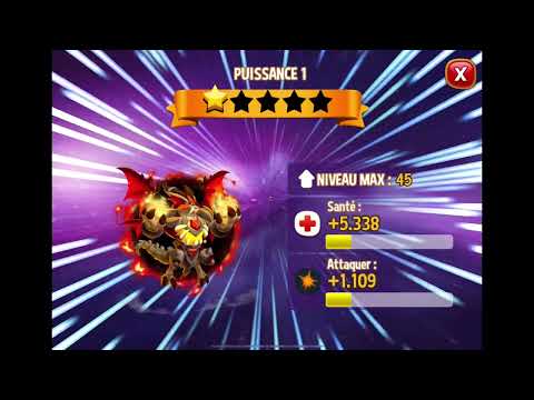 Dragons City - Puissance Première Étoile ⭐️ (Dragon Vampire Immoral/Dragon Coupe-Rasoir)