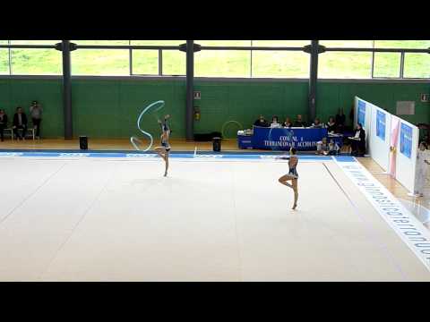 Marta Ungheria- Victoria Valova 2011- coppia cerchio/nastro