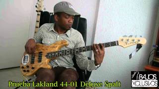 Video thumbnail for Test del Nuevo Lakland 44-01 Spalt!!! by Guitarras y Bajos Xclusivos
