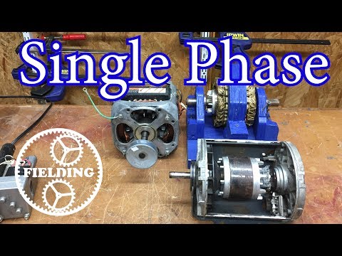 How Motors Work For Beginners: (Episode 4) Single Phase Induction and Shaded Pole Motors: 035 Video