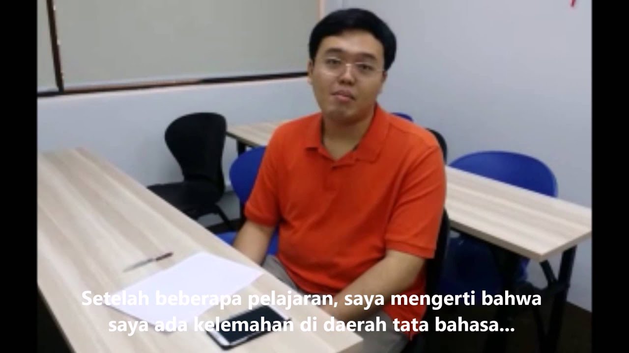 Testimonial from William Lim at Indotutors Indonesian Language School in Singapore