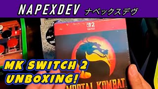 Mortal Kombat: Legacy Kollection Nintendo Switch 2 Deluxe Edition Unboxing