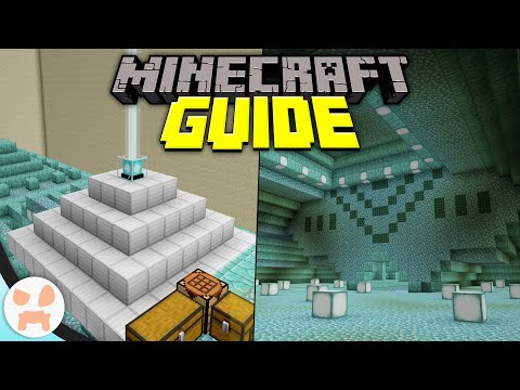 wattles - Beacon Basics & Guardian Farm Mechanics! | Minecraft Guide Episode 65 (Minecraft 1.15.2 Lets Play)
