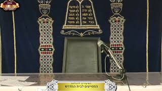 בית המדרש "תורת דוד" ¤ שידור חי ¤ ג' שבט תשפ"ו (21.1.2026) (מוסדות תורת דוד) - התמונה מוצגת ישירות מתוך אתר האינטרנט יוטיוב. זכויות היוצרים בתמונה שייכות ליוצרה. קישור קרדיט למקור התוכן נמצא בתוך דף הסרטון