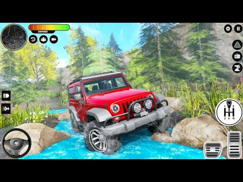 Offroad hill JEEP Adventure | Offroad 4x4 driving simulator | Car mechanic simulator 2023 | Gameplay