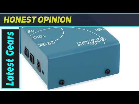 Hosa ODL-312 S/PDIF Optical to AES/EBU Digital Audio Interface/Converter image 2