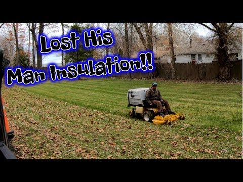 Leaf bagging (Ferris FB 3000 Blower) Walker MTGHS