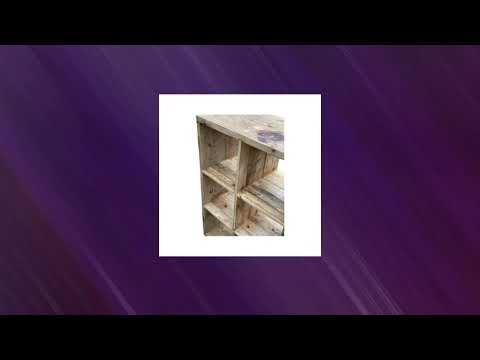 6 box Scaffold Cube Storage compatible with Kallax unit and other inserts