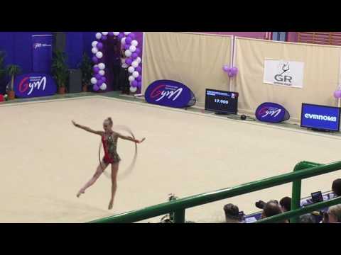 Championnat de France Elite senior 2017 - Sofia Ustymova cerceau