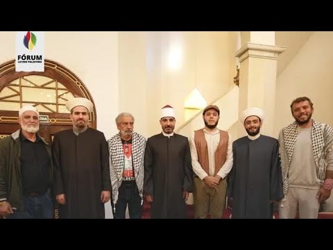 Integrantes da Flotilha Sumud falam de prisão em Israel na Mesquita Brasil em São Paulo
