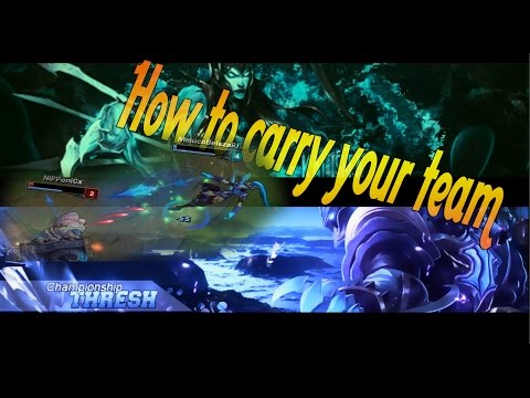 LoL - How to carry Thresh compilation [ PT-BR ]