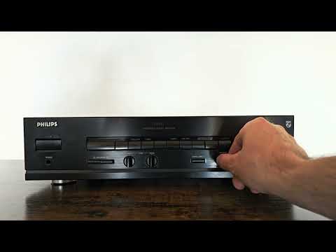 фото винтажный усилитель philips fa 650 0
