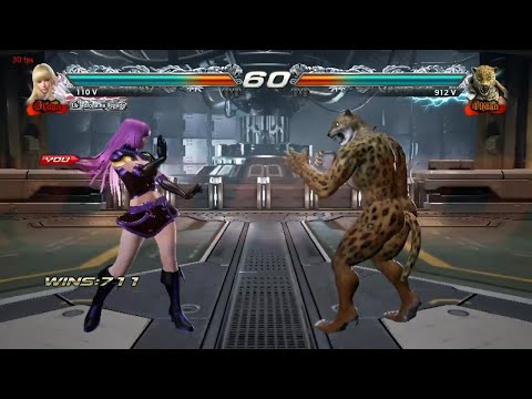 L1 417_4 Lili Rochefort vs King - Tekken 7 ( Uchiha x24 ) PC sin Grafica