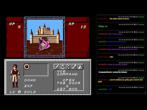 Dungeon Magic - Sword of the Elements (NES) - Surprisingly Impressive