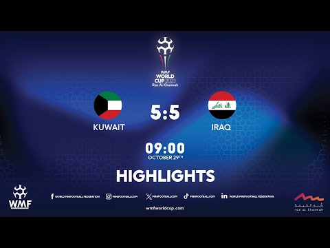 WMF World Cup 2023 I Day 4 I Kuwait - Iraq I Highlights