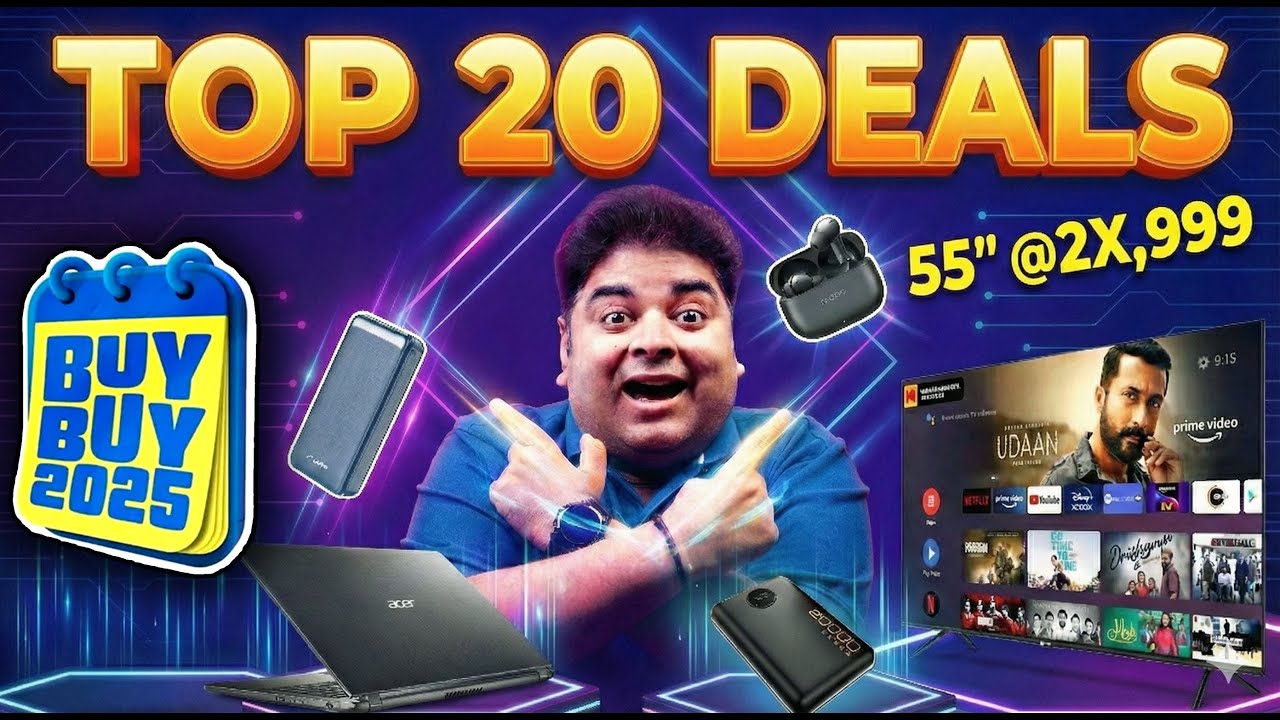 Flipkart Buy Buy 2025 Best Deals Review | Top 20 Gadgets Deals