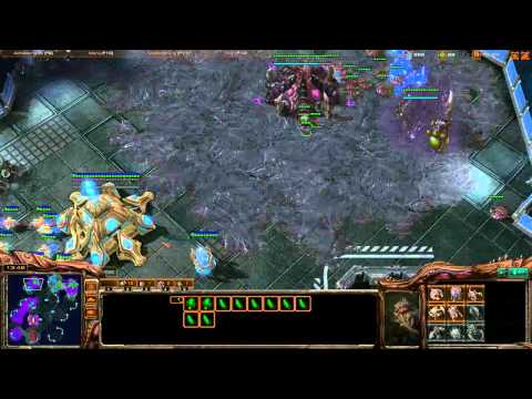 Destiny, Bluetea vs. PhoKing (Z), Azn (R) - High Level 2v2 - Starcraft 2 Ladder