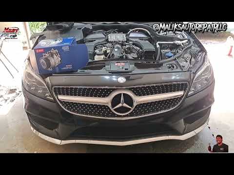 2016 MERCEDES-BENZ CLS400 4MATIC | A/C COMPRESSOR REPAIR, VACUUM & RECHARGE | Howto/Diy