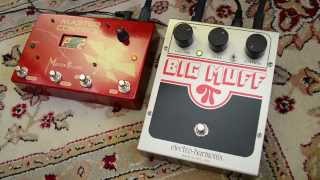 Video thumbnail for Big Muff MIDI by Molten Voltage Professional - Modified MIDI Fuzz Pedal Guitar Effect by Step Audio