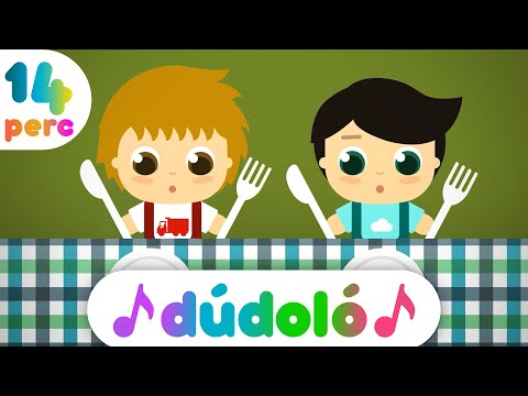 Dúdoló válogatás - 12 dúdolnivaló összefűzve ▶ #47 | 14 perc | Dalok gyerekeknek