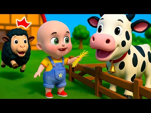 Lola The Cow Song New Compilation | Baa Baa Black Sheep | Baby Cartoon and Kids Songs | Baby Bobo