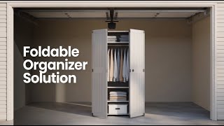 Organize Your Closet with This Easy Foldable Organizer