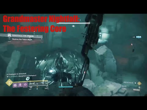 How we completed the Grandmaster Nightfall: The Festering Core