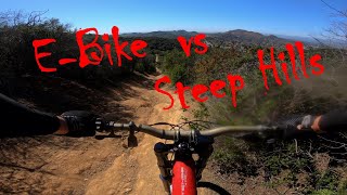 Los Robles West - eMTB vs Steep Hills