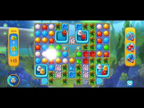 Fishdom 8510 Hard Level - NO 💣🧨💥