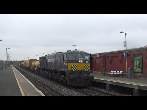 Irish Rail 071 Class Loco Number 082 Weed Spray Train - Drumcondra Station, Dublin