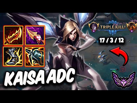 Kaisa vs Twitch (TRIPLE KILL) ADC - Korea Master Patch 25.9 ✅