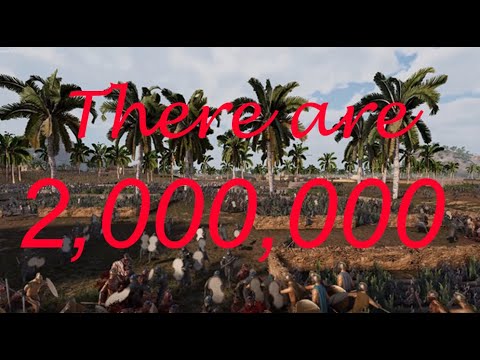 2,000,000 Persian VS 100,000 Spartan Man- Ultimate Epic Battle Simulator 2 UEBS 2