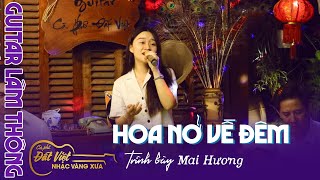 Không Ngờ Bé Mai Hương mới 16 Tuổi mà hát Bolero hay quá - Hoa Nở Về Đêm - Cùng Guitar Lâm Thông 