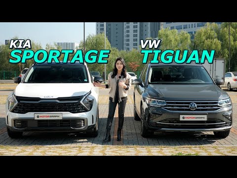 New 2022 Kia Sportage vs. Volkswagen Tiguan "Which is the Best Compact SUV?"