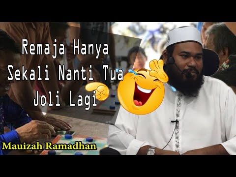 Remaja Hanya Sekali, Nanti Tua Joli Lagi | Ustaz Izhar Habib